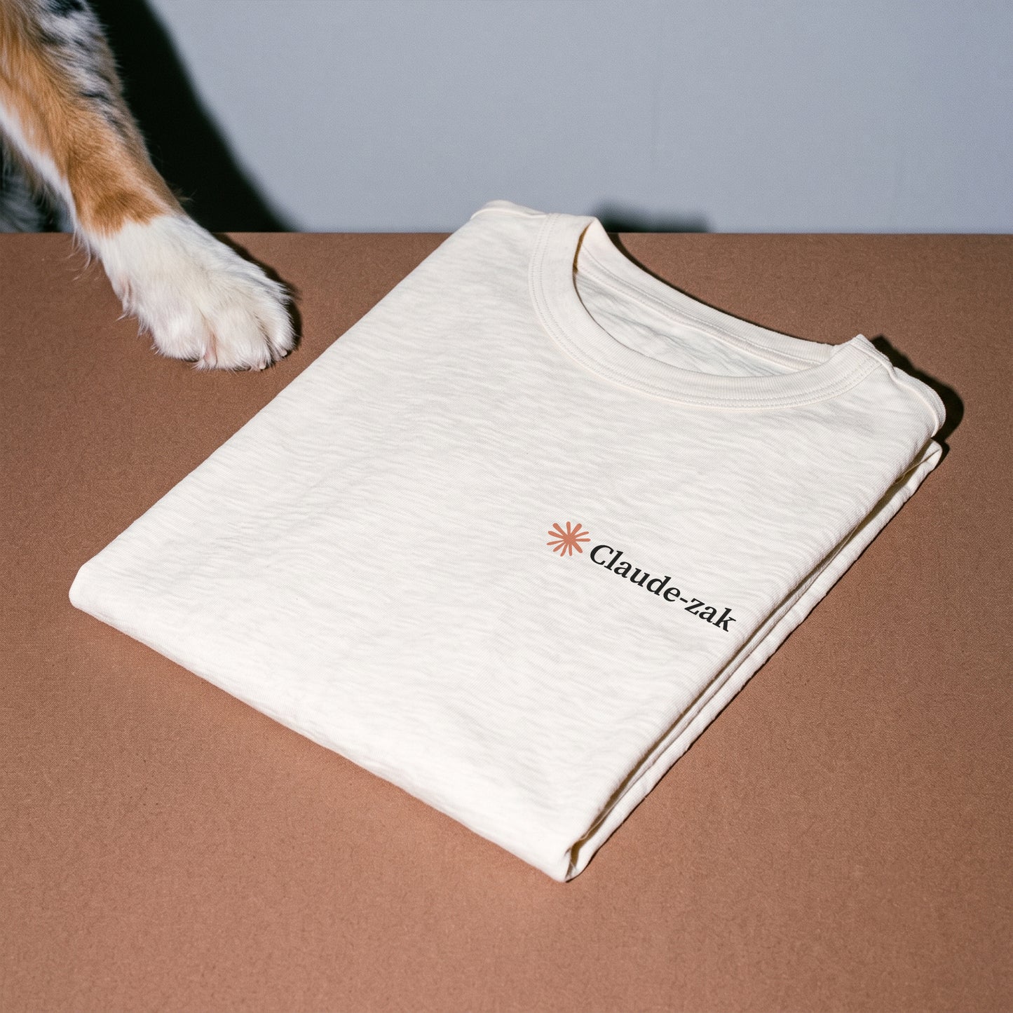 Error 401: Social life not found. Je bent een Claude-zak — CREME T-SHIRT