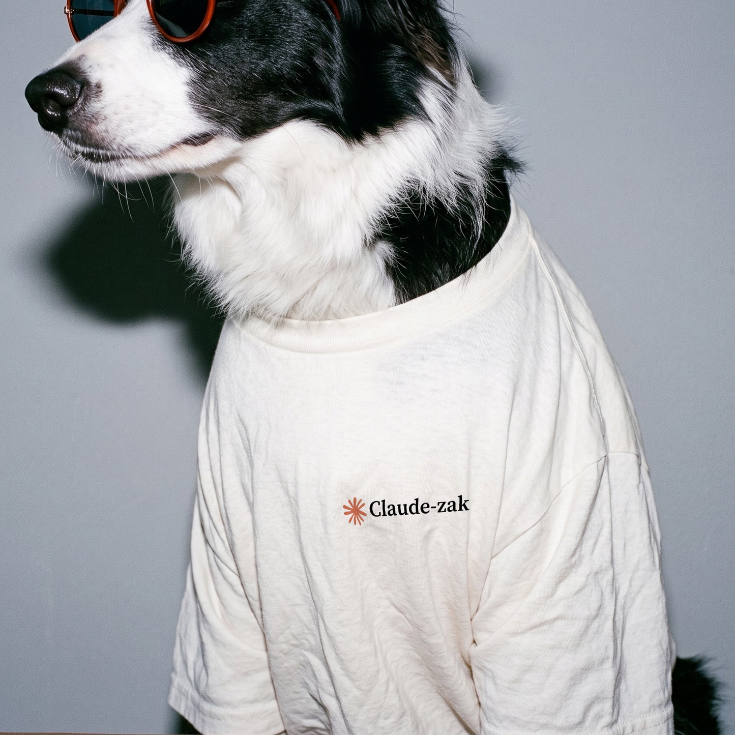 Error 401: Social life not found. Je bent een Claude-zak — CREME T-SHIRT